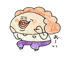 Afro-hair is grandmather sticker #2112835