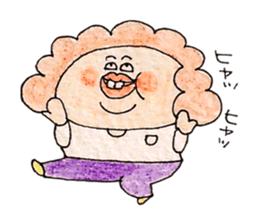 Afro-hair is grandmather sticker #2112846