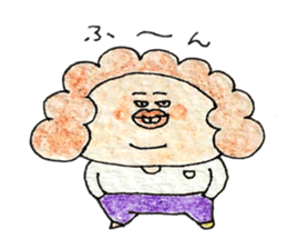 Afro-hair is grandmather sticker #2112854