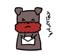 Yorkie Marron that floppy ears sticker #2113065