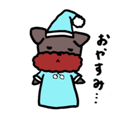 Yorkie Marron that floppy ears sticker #2113086