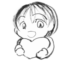 cuteblack02 sticker #2113981