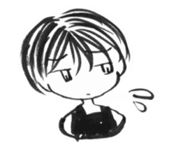 cuteblack02 sticker #2113986