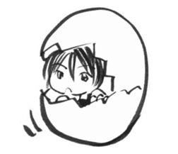 cuteblack02 sticker #2114000