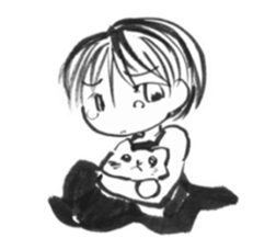 cuteblack02 sticker #2114004