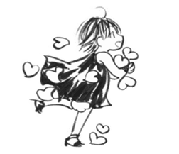 cuteblack02 sticker #2114006