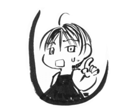 cuteblack02 sticker #2114011