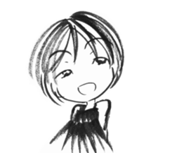 cuteblack02 sticker #2114020