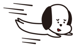 Shy Doggie sticker #2114250