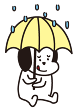 Shy Doggie sticker #2114257