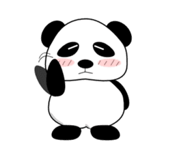 Bashful Panda sticker #2114391
