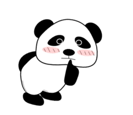 Bashful Panda sticker #2114410