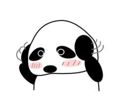 Bashful Panda sticker #2114414