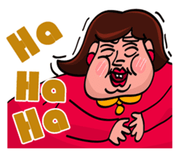 Fat Mama - Yo Mama - English Language sticker #2114907