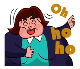 Fat Mama - Yo Mama - English Language sticker #2114928