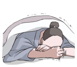 Sleeping TARO sticker #2115045