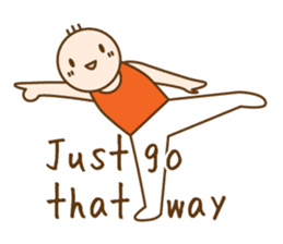 Gymnast (English) sticker #2115341