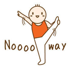 Gymnast (English) sticker #2115342