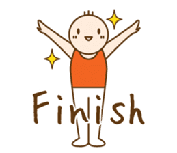 Gymnast (English) sticker #2115343