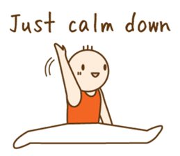 Gymnast (English) sticker #2115349