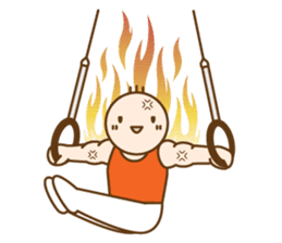 Gymnast (English) sticker #2115358