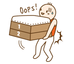 Gymnast (English) sticker #2115363