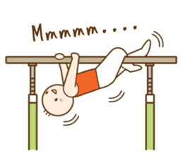 Gymnast (English) sticker #2115371