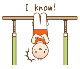 Gymnast (English) sticker #2115373