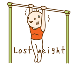 Gymnast (English) sticker #2115375