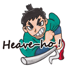 Noisily Samurai Drama (English ver.) sticker #2115930