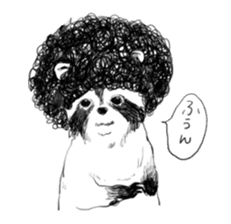 The Afro zoo sticker #2115950