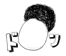 The Afro zoo sticker #2115961