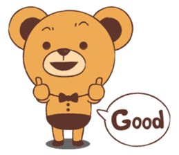 Brown Bear sticker #2116788
