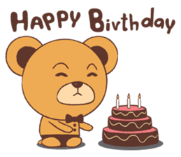 Brown Bear sticker #2116817