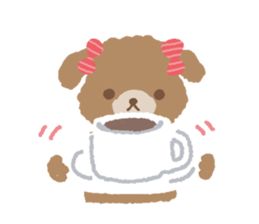 Na- poodle sticker #2116861