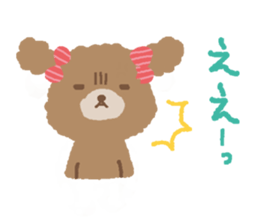 Na- poodle sticker #2116862