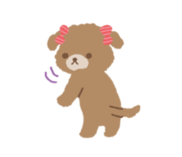 Na- poodle sticker #2116866