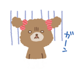 Na- poodle sticker #2116867