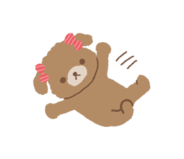 Na- poodle sticker #2116873