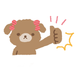 Na- poodle sticker #2116877