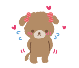 Na- poodle sticker #2116880