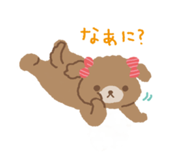 Na- poodle sticker #2116881