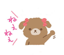 Na- poodle sticker #2116883