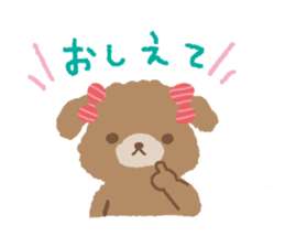 Na- poodle sticker #2116890