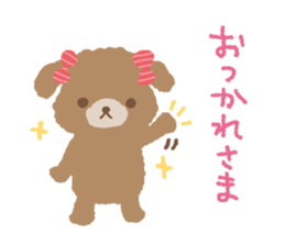 Na- poodle sticker #2116891