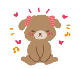 Na- poodle sticker #2116893