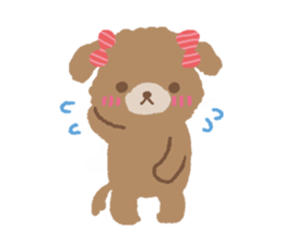 Na- poodle sticker #2116896