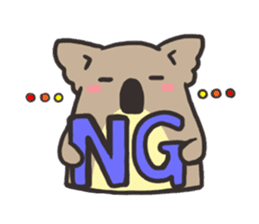 Tapir and Koala sticker #2117426