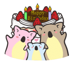 Tapir and Koala sticker #2117441