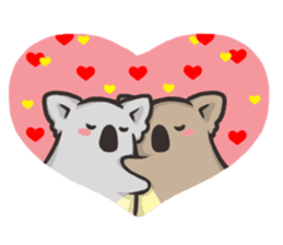 Tapir and Koala sticker #2117442